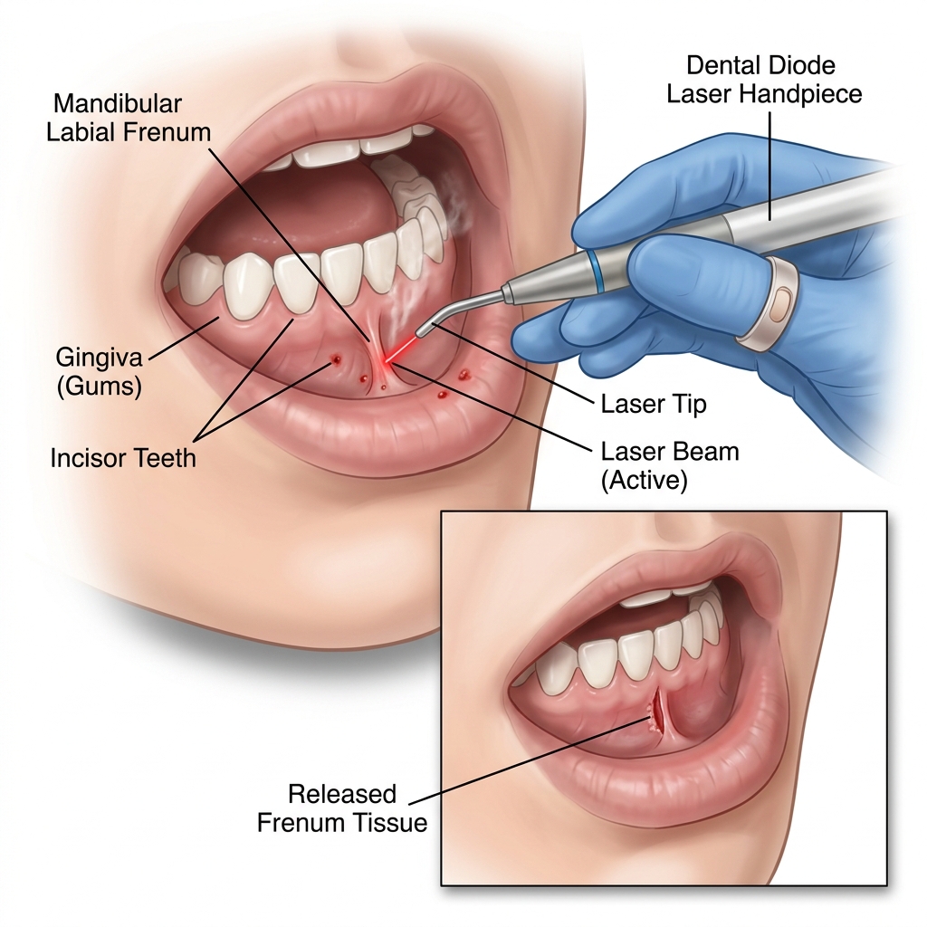 Laser Frenectomy