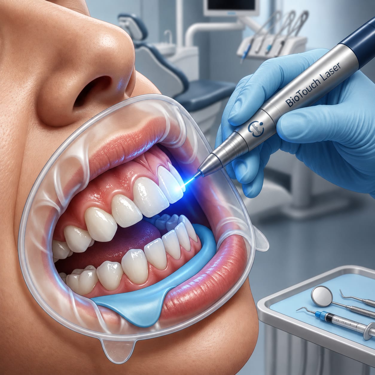 Laser Teeth Whitening