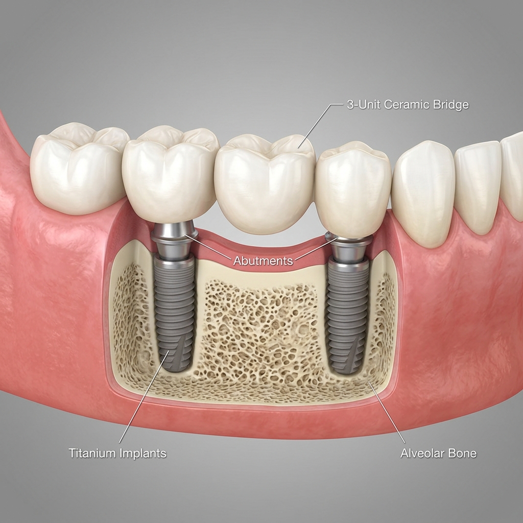 Multiple Teeth Implants